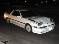 Wrecked Supra