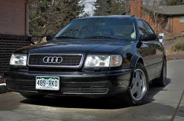 My Black 1993 Audi UrS4